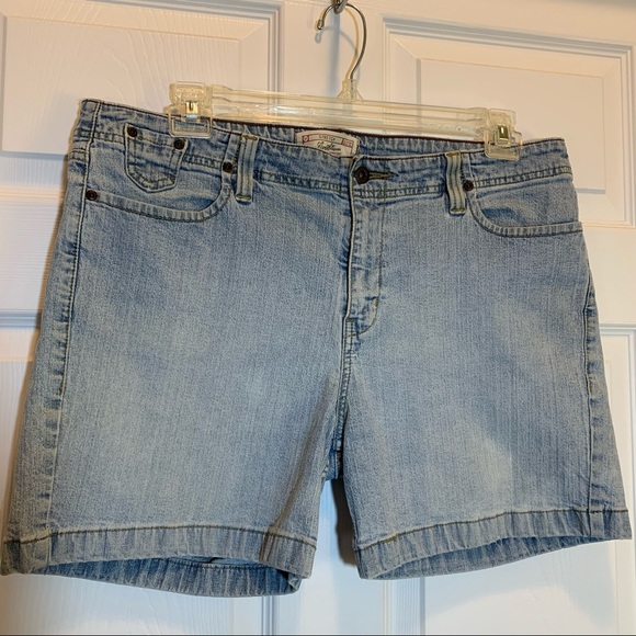 Levi Strauss Signature Stretch Denim Shorts Size16 - Picture 1 of 5